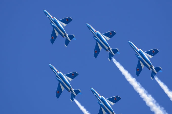 三沢基地航空祭　ブルーインパルス