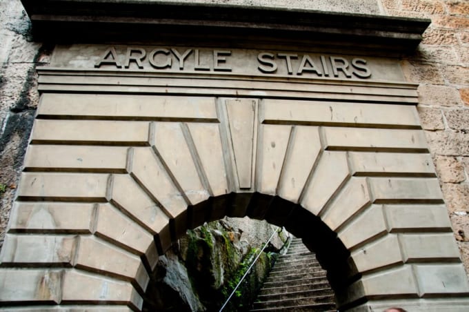 アーガイルの階段（シドニーのザ・ロックス）