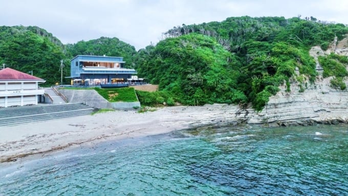 勝浦にあるレストラン「edén（エデン）」の外観