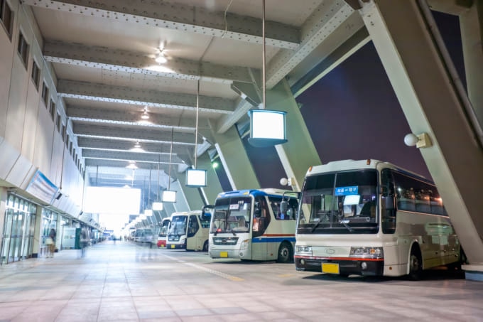 韓国の高速バス