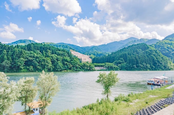 阿賀野川ライン舟下り