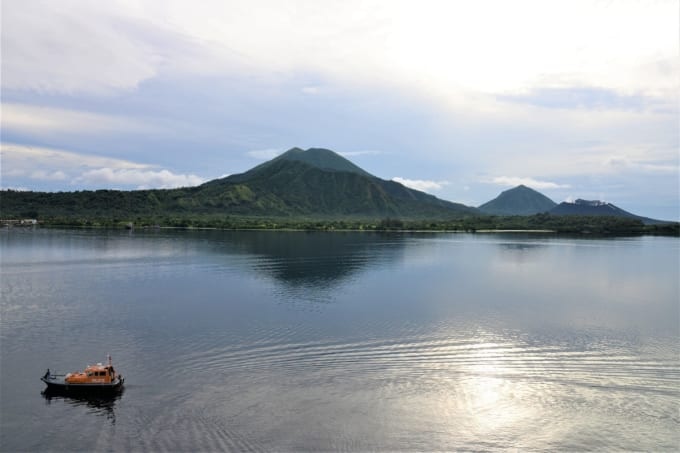 Mount Tavurvur（タブルブル火山）