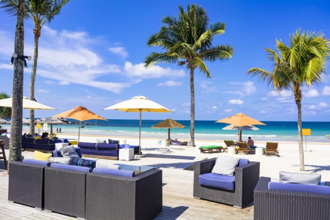 ビンタン島のリゾート