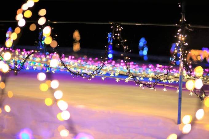 まほら岩手「氷の世界」イルミネーション