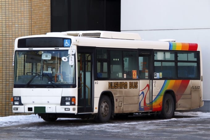 くしろバスの車体