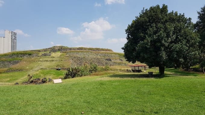 クィクィルコ遺跡（メキシコシティ）