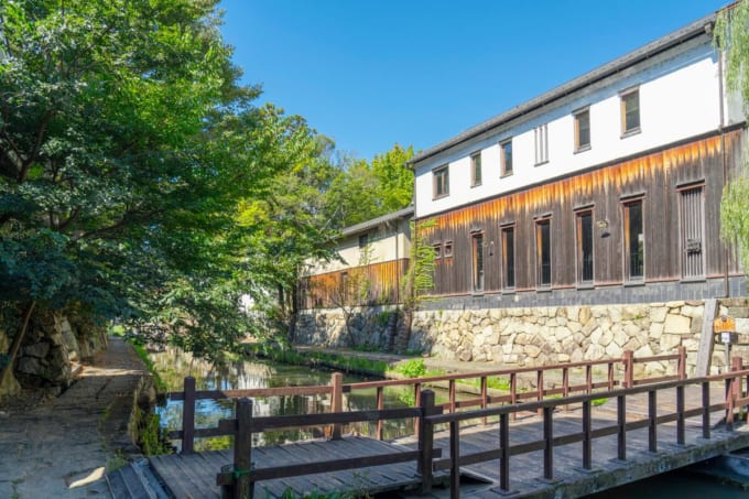 八幡堀（滋賀県近江八幡市）