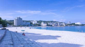 南紀白浜リゾートを代表するビーチ・白良浜