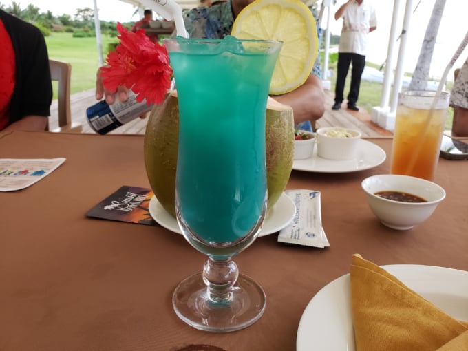 サイパンの海をイメージしたお酒