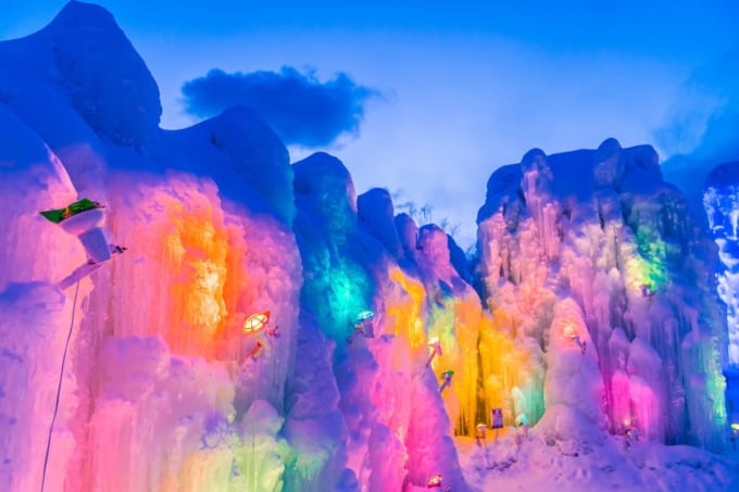 支笏湖氷濤まつり