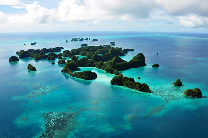 パラオの風景（ロックアイランド）