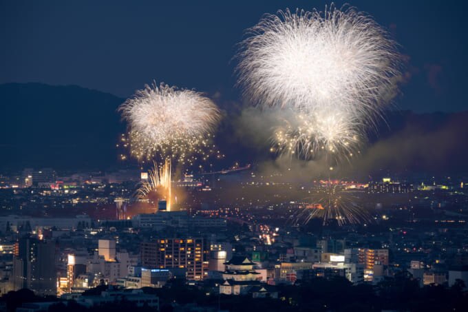 神奈川 2023 花火大会 酒匂川