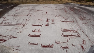 ターヌムの岩絵群（スウェーデン世界遺産）