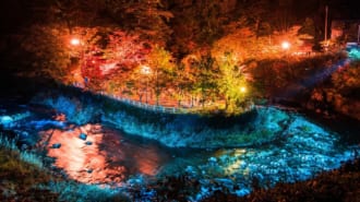 黒石市　中野もみじ山