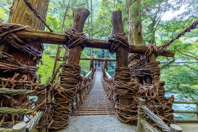 祖谷のかずら橋