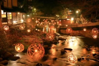 黒川温泉「湯あかり」（熊本県）