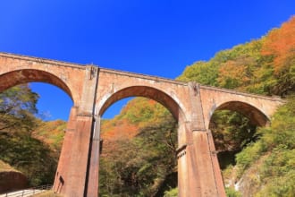 群馬県安中市　めがね橋