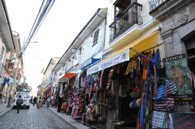 サガルナガ通り（ラパス）