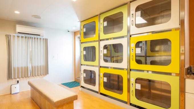 宮崎カーフェリーのペットルーム