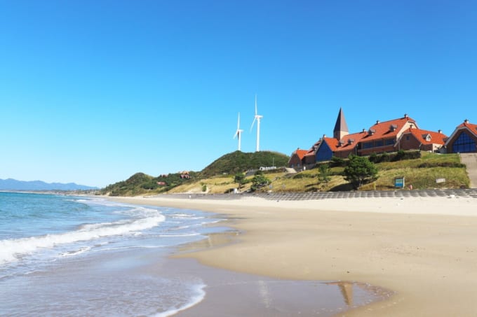 多伎キララビーチ、道の駅 キララ多伎（島根県出雲市）