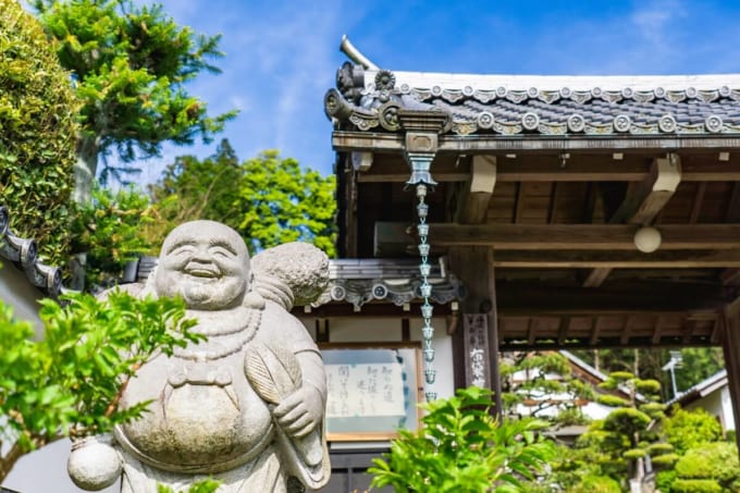 亀岡市の養仙寺　布袋尊