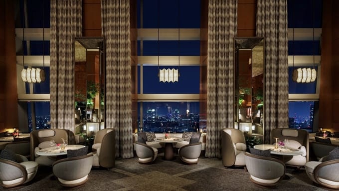 ザ・リッツ・カールトン東京「ザ・ロビーラウンジ」（45階）