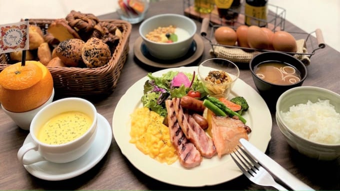 グリッズプレミアムホテル大阪なんばの朝食