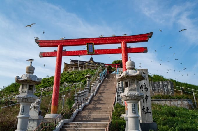 蕪嶋神社（青森県八戸市）