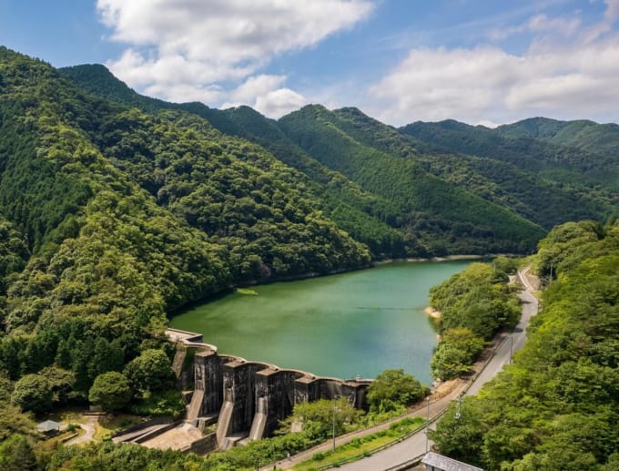 豊稔池堰堤（香川県観音寺市）