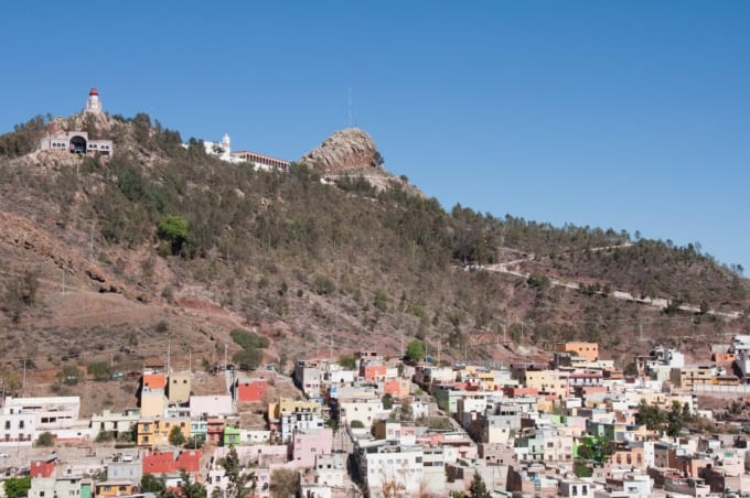 サカテカス　ブーファの丘