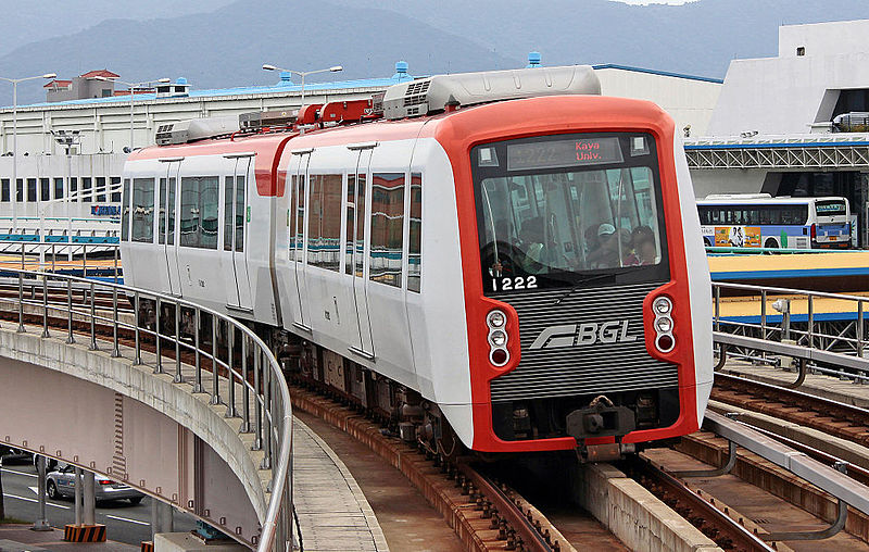 金海国際空港から金海軽電鉄で釜山（プサン）市内へのアクセス、鉄道利用方法
