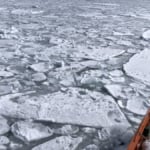 ガリンコ号 紋別 流氷