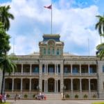 ハワイのイオラニ宮殿