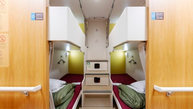 宮崎カーフェリーのドミトリー