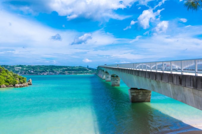 古宇利大橋と古宇利島（沖縄本島～古宇利島）