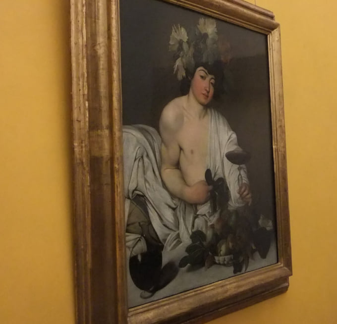 ウフィツィ美術館　バッカス