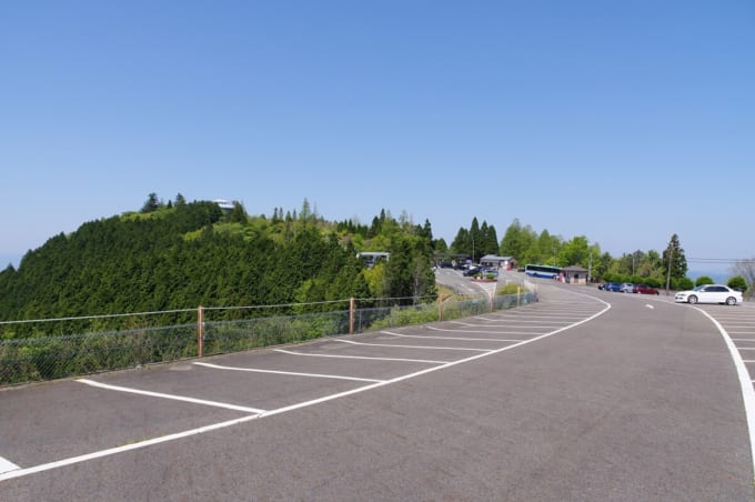 比叡山ドライブウェイ 四明が嶽駐車場（山頂）