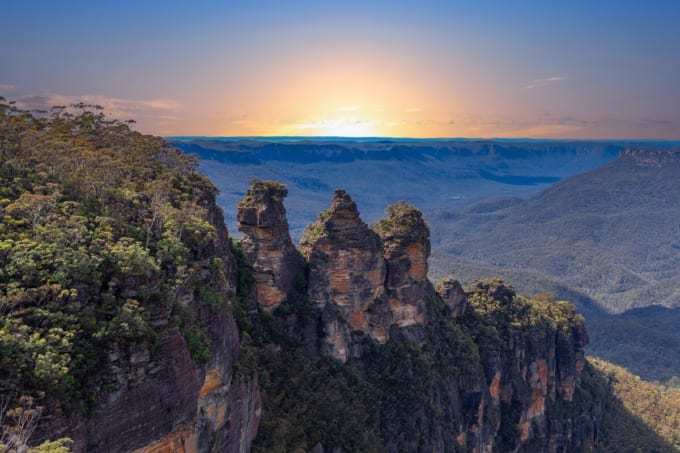 ブルーマウンテンズ国立公園（シドニー）