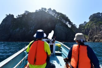 田野畑村　北山崎クルーズ