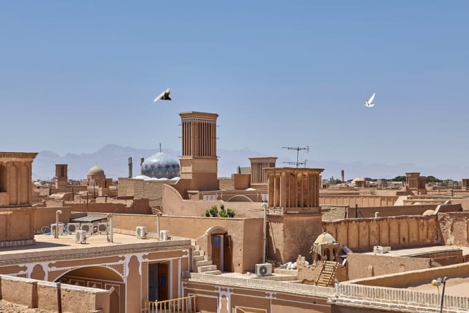 ヤズド旧市街地