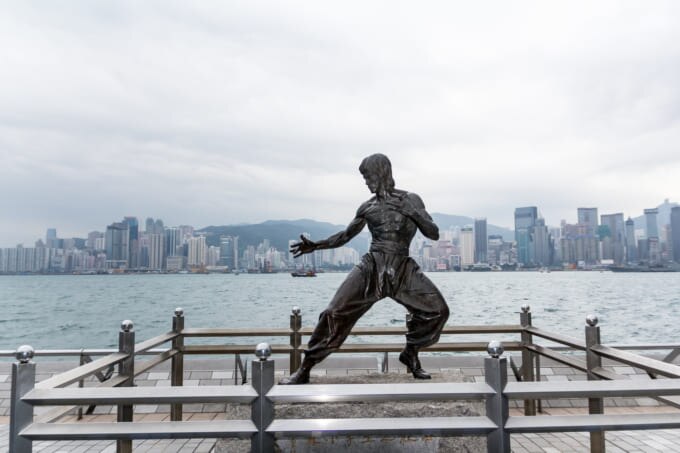ブルース・リーの銅像