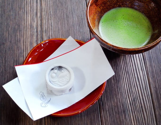 余香苑　お抹茶と是什麼（妙心寺の塔頭、退蔵院）