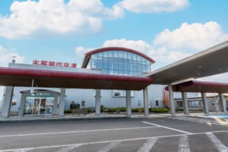 大館能代空港の外観