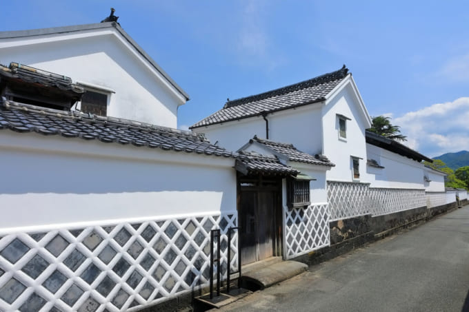 萩城下町　菊屋横丁