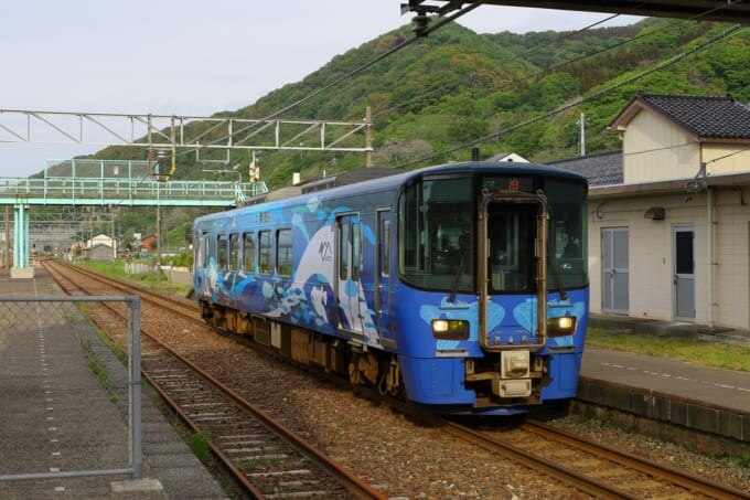 えちごトキめき鉄道日本海ひすいラインの列車