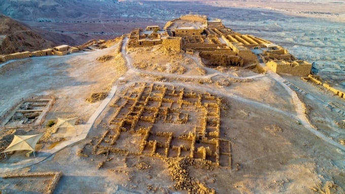 マサダの要塞都市跡