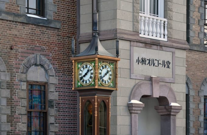 小樽オルゴール堂の蒸気時計