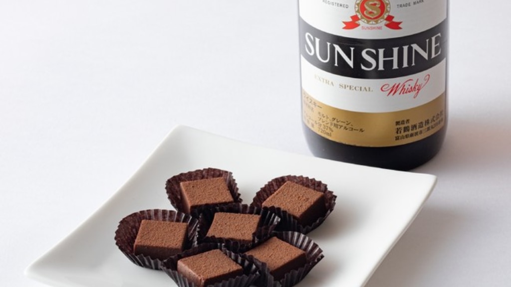 【若鶴酒造 令和蔵】サンシャインウイスキーを使用した生チョコレートを限定発売！