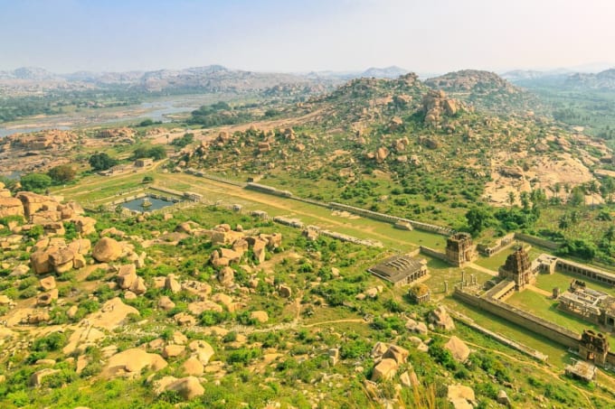 ハンピの遺跡群［インド・ハンピ］