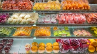 シンガポールのスーパーマーケット